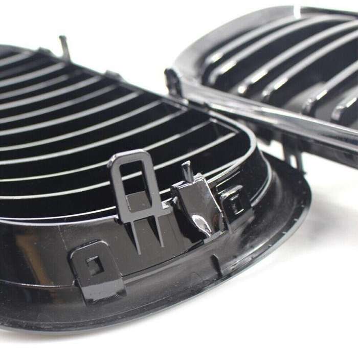 Gloss Black X5M style Front Hood Bonnet Kidney Grill Grille for BMW X5 E70 07-13