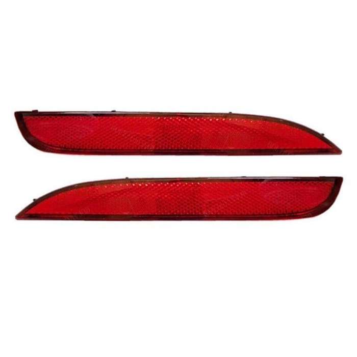 Fits For VW Golf 6 R20 2009-2013 1 Pair Rear Bumper Reflector Light Brake Lamp