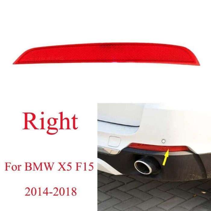 Fits For BMW X5 F15 2014-2018 Right Side Rear Bumper Reflector Light Brake Lamp