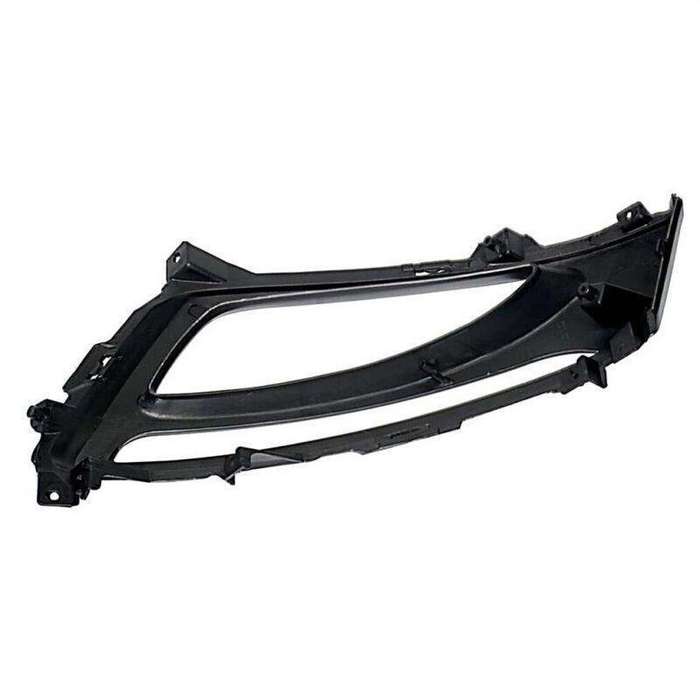 For Kia Optima K5 2011-2013 1 Pair Front Bumper Fog Lamp Covers Lacquer Black