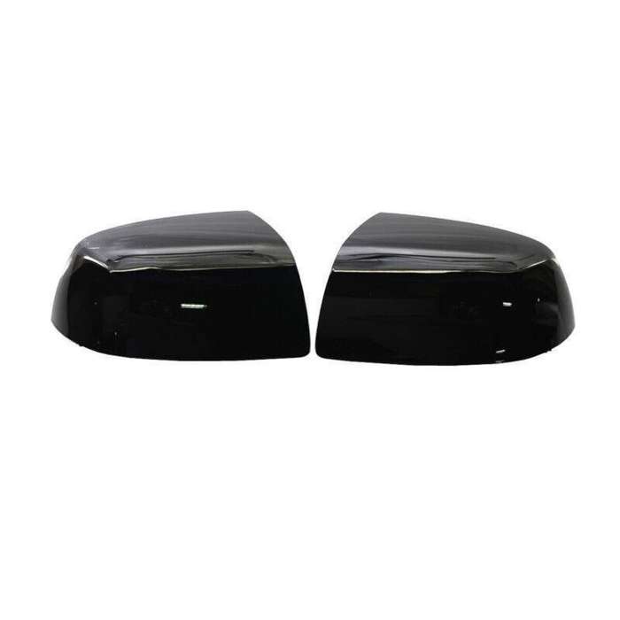 Mirror Cover Black For Ford Focus 2005-2007 Set of 2 Driver &amp; Passenger Side