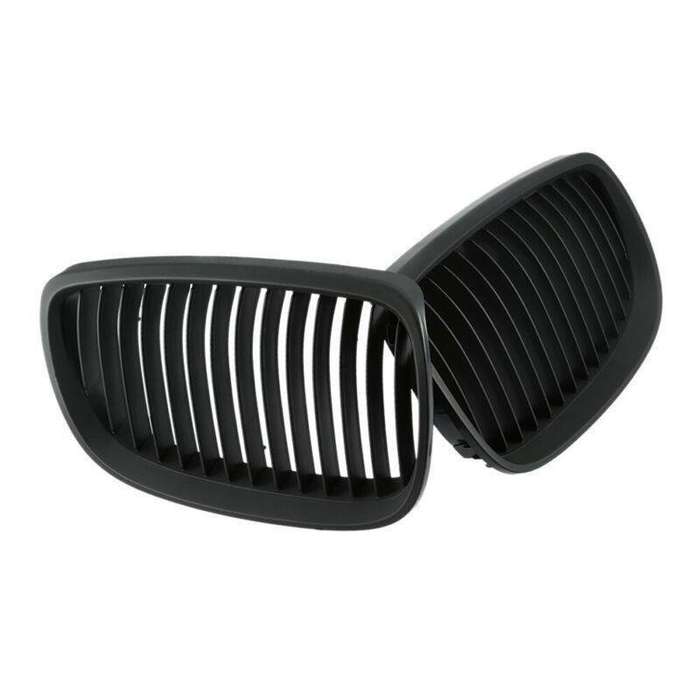 2X/Set Matte Black Grille for BMW E92 E93 3 Series Coupe Cabriolet 06-09 Grill