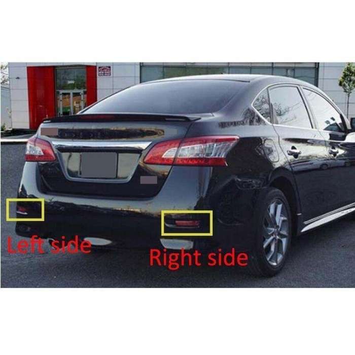 Fits For Sentra 2013-2018 1 Pair Rear Bumper Reflector Lamp Light