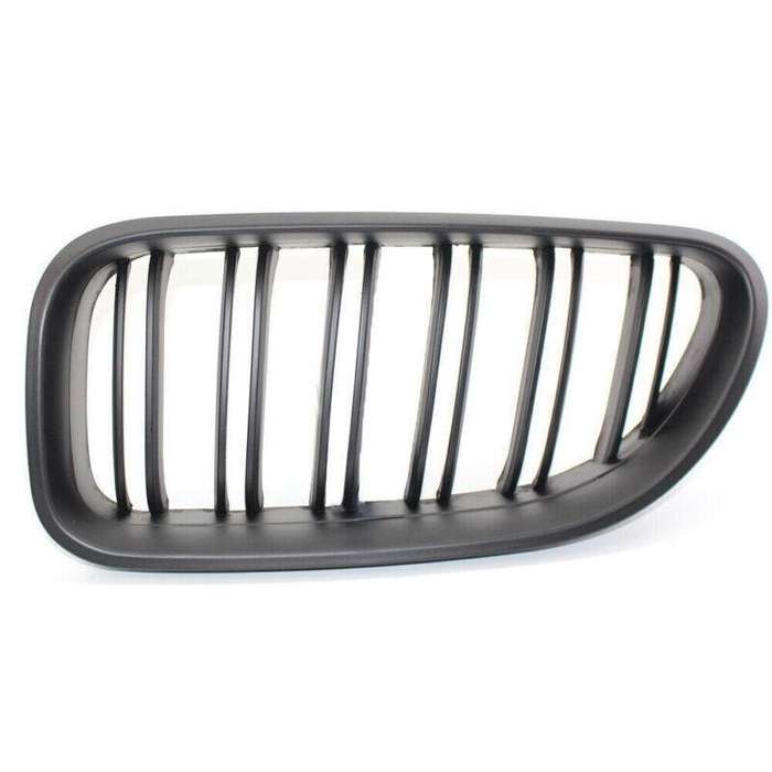Pair For BMW F06 F12 F13 2012 - 2017 Matte Black Grille M6 STYLE Dual Slat Grill