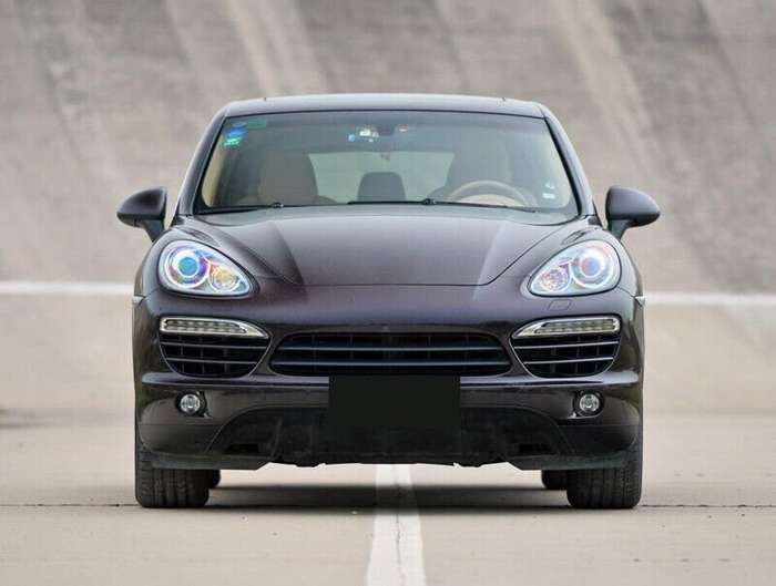 Right /Front Upper Bumper Foglamp Trim Strip For Porsche Cayenne 2011-2014