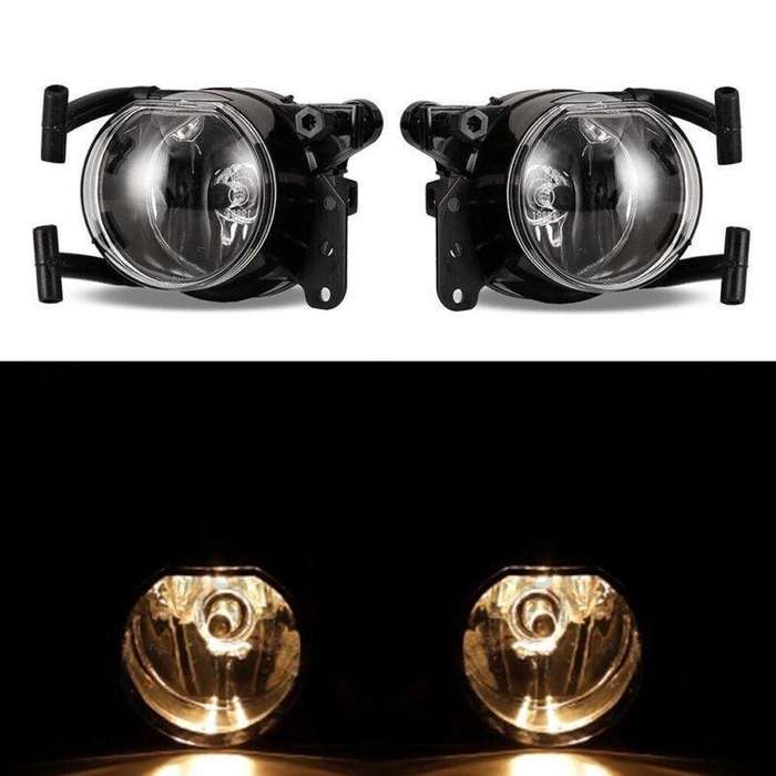 For BMW E60 E61 E63 E64 X3 E83 Halogen Fog Lights Front Bumper Driving Lamp Pair