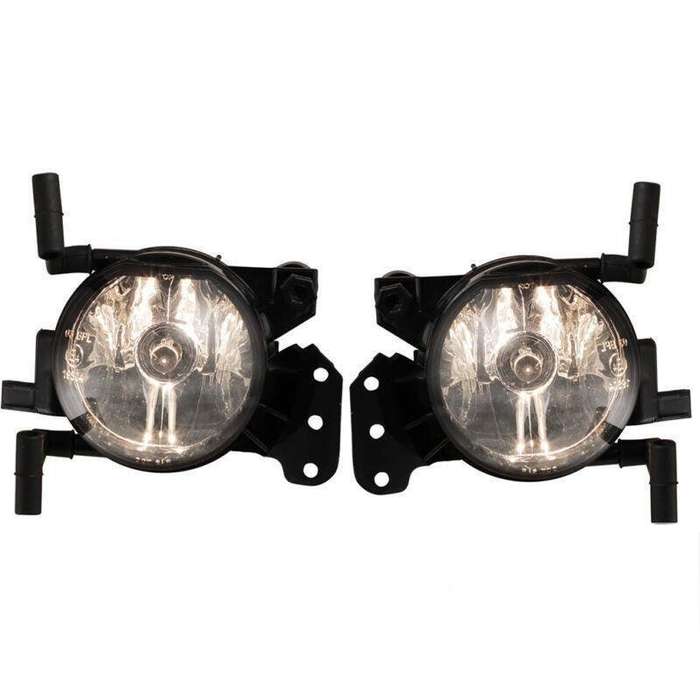 For BMW E60 E61 E63 E64 X3 E83 Halogen Fog Lights Front Bumper Driving Lamp Pair
