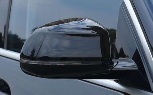 Rearview Mirror L&amp;R Decor Painted Black Cover Trim Fit For 2019-2023 BMW X5 G05