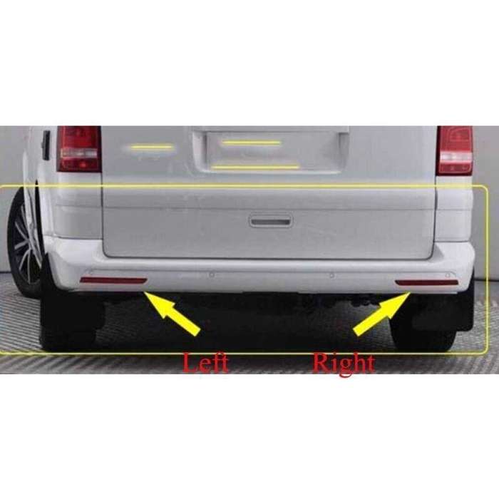 For VW Transporter T6 2011-2016 1 Pair Rear Bumper Reflector Light Brake Lamp