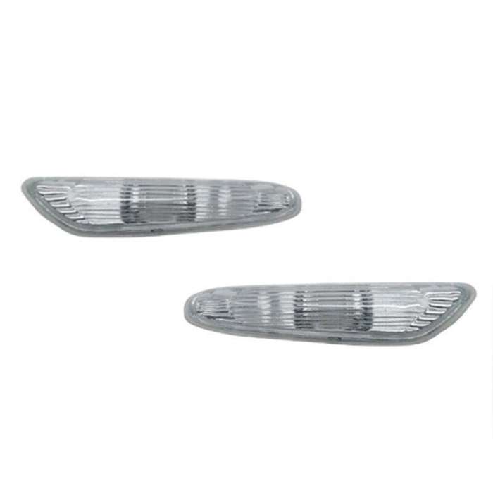2x Car Side Marker Turn Signal Lights For BMW E90 E91 E92 E93 2006-2011 White