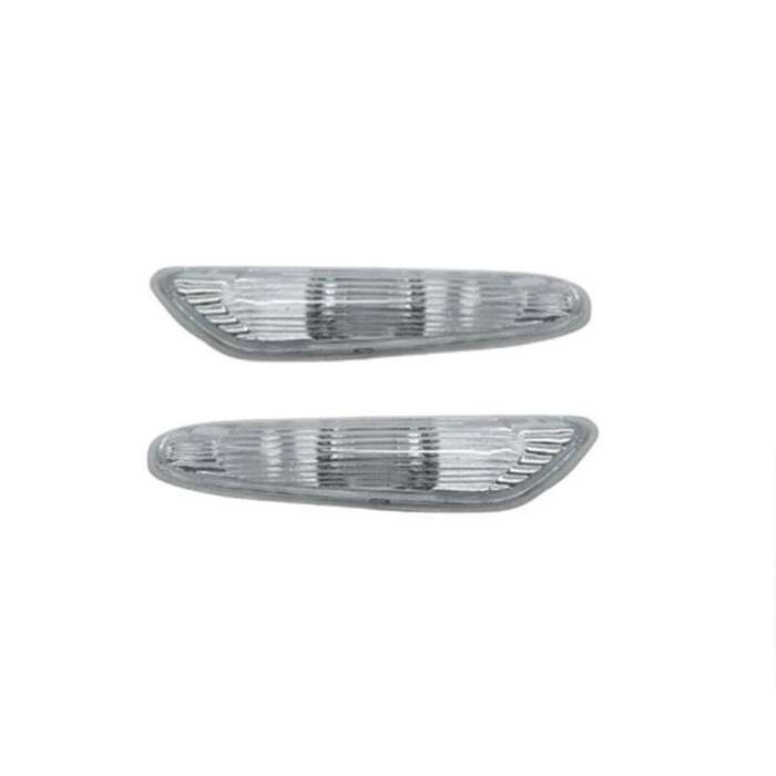2x Car Side Marker Turn Signal Lights For BMW E90 E91 E92 E93 2006-2011 White