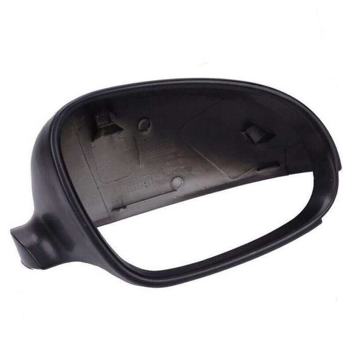 Flat Matte Black Rearview Mirror Door Cap Cover For VW Golf Rabbit Jetta MK5 New