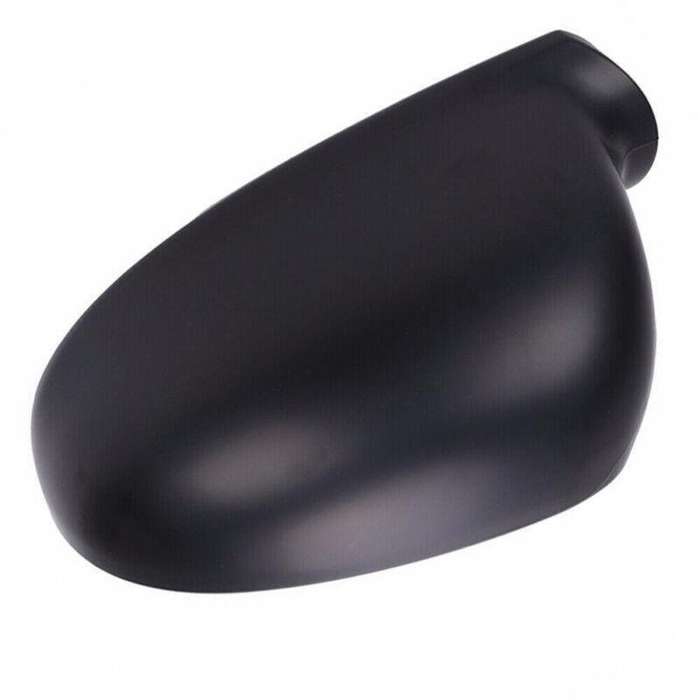 Flat Matte Black Rearview Mirror Door Cap Cover For VW Golf Rabbit Jetta MK5 New