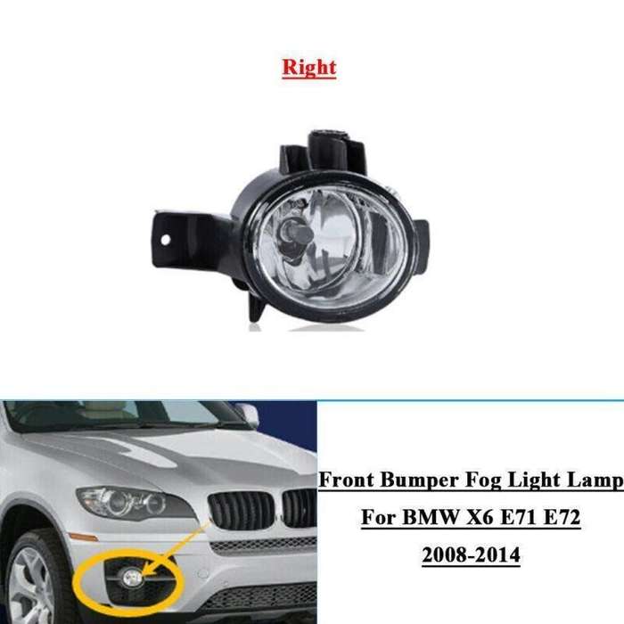 Front Bumper Fog Light Lamp For BMW X6 E71 E72 2008-2014 Right 63177187632