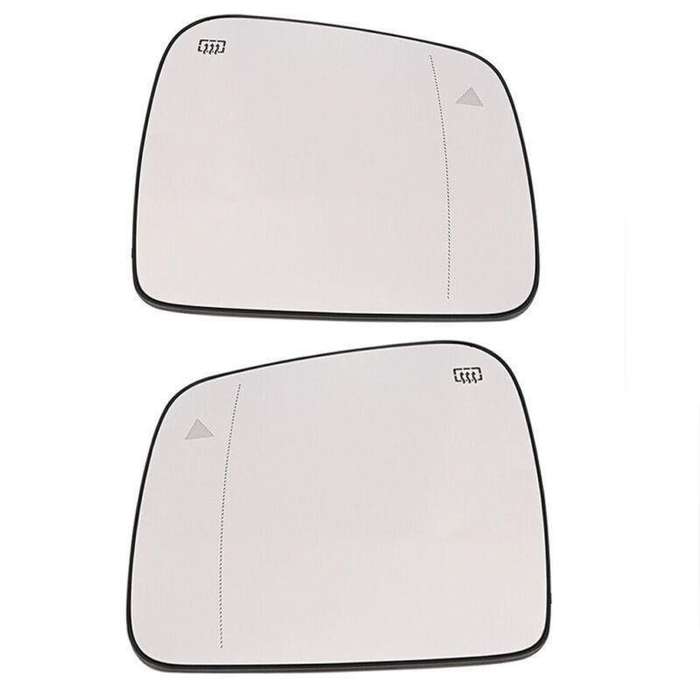 Blind Spot View Mirror Glass For Jeep Grand Cherokee Durango 2011-2018 Pair