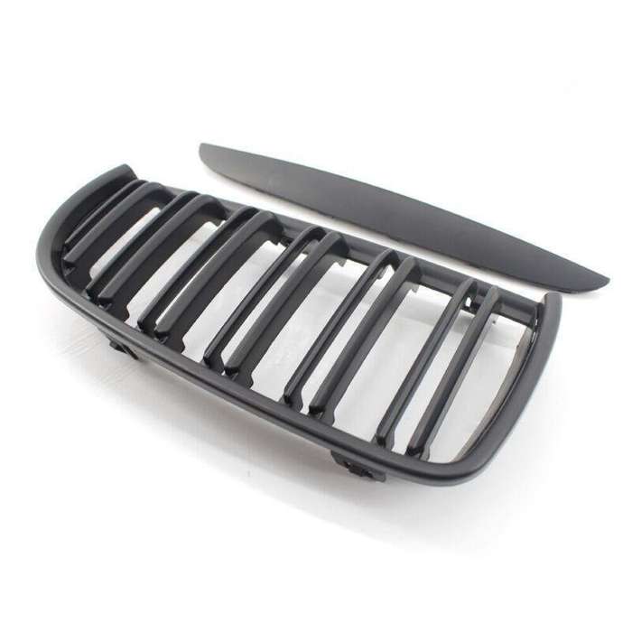 Car Grille Matte Black Twin Line fit for BMW E90 E91 05-08