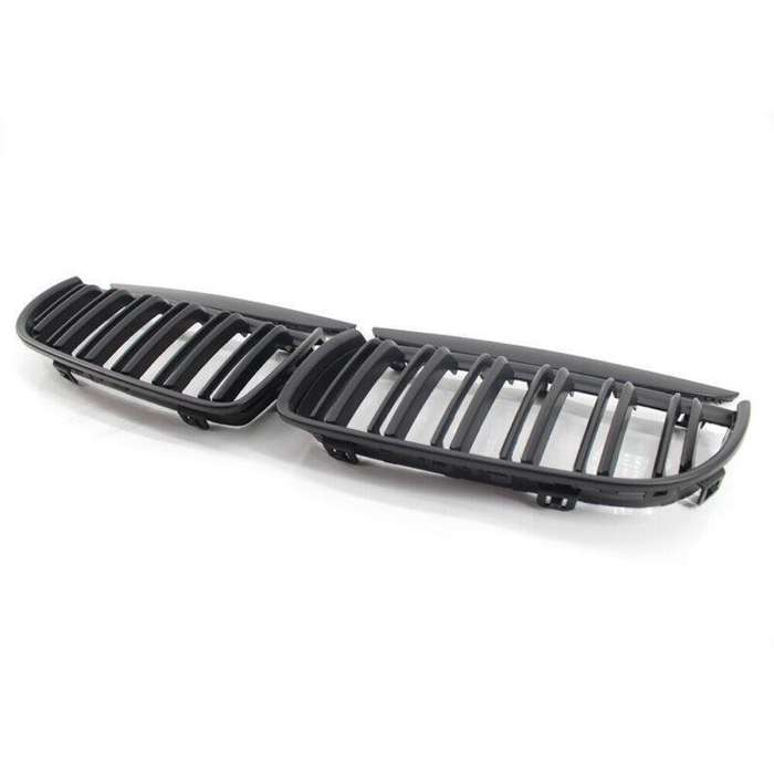 Car Grille Matte Black Twin Line fit for BMW E90 E91 05-08