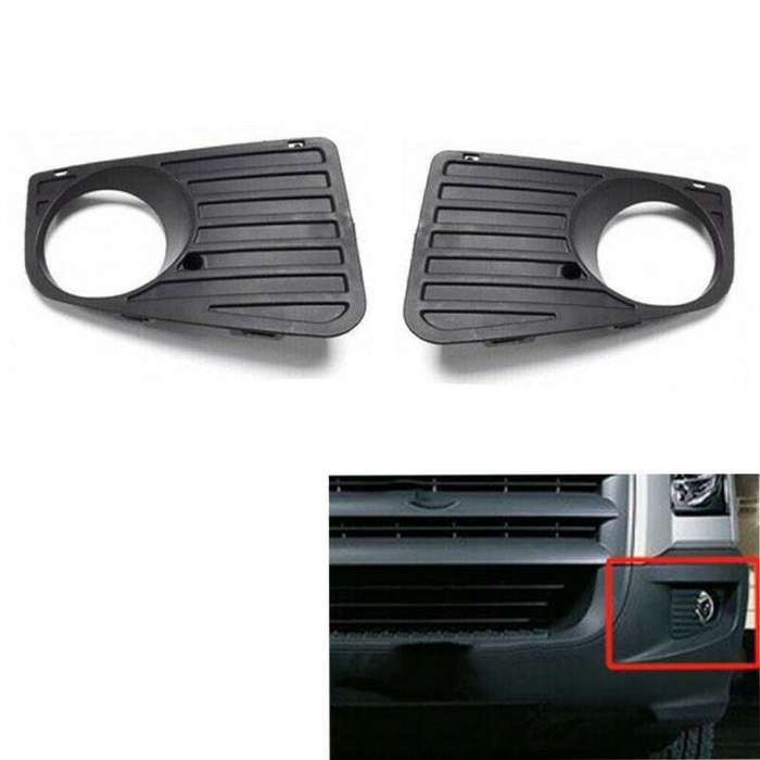 Front Bumper Fog Light Grille Cover For Volkswagen VW Crafter 2006-2017 Pair