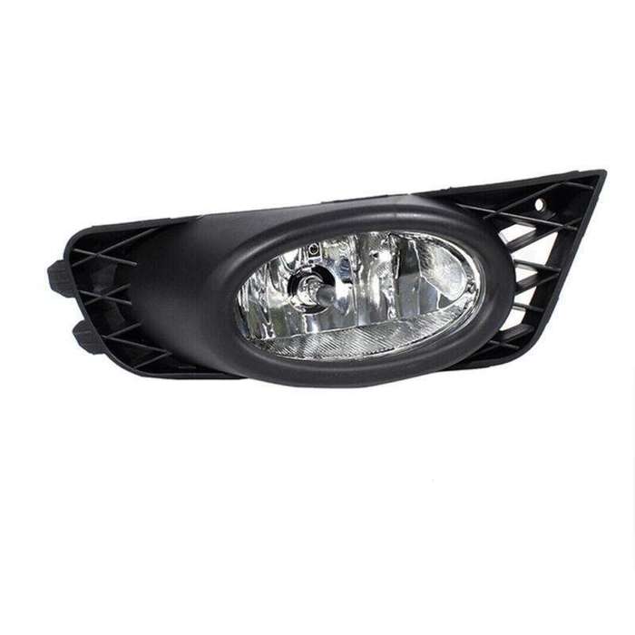 Front Bumper Fog Lights Lamp Black Cover For Honda Civic 4DOOR 2009-2011 Right