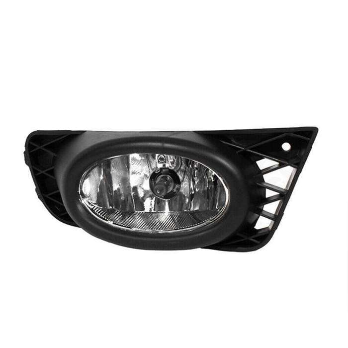 Front Bumper Fog Lights Lamp Black Cover For Honda Civic 4DOOR 2009-2011 Right