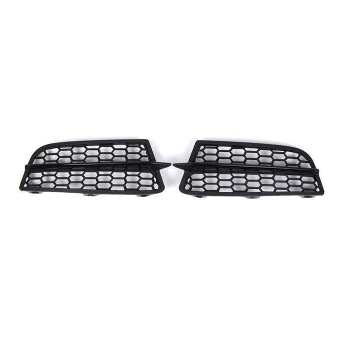 Front Bumper Fog Light Lamp Grille Trims For BMW 1-Series F20 F21 2011-2015 Pair