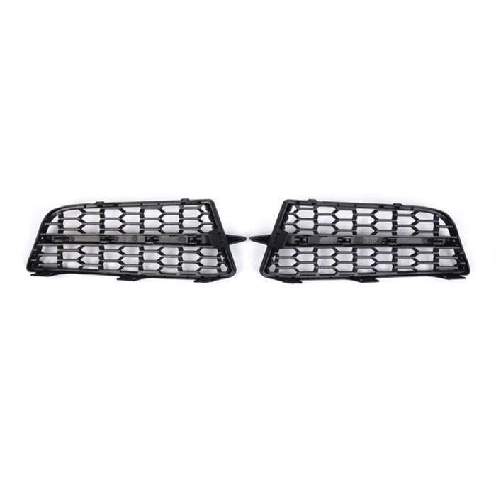 Front Bumper Fog Light Lamp Grille Trims For BMW 1-Series F20 F21 2011-2015 Pair