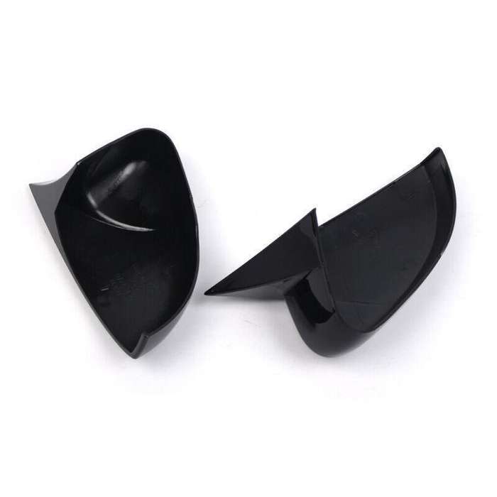 2x Rear View Wing Mirror Cover Caps For VW Polo MK5 2009-2017 Gloss Black