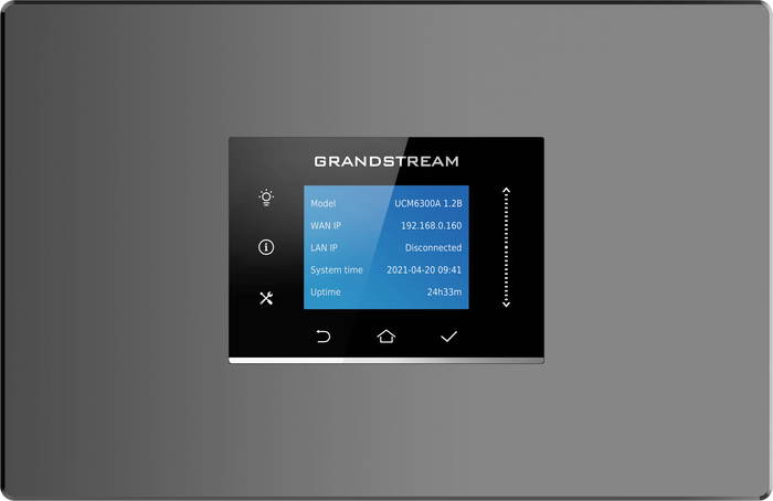 Grandstream Voip Pbx - No Video Support - No Fxs, No Fxo