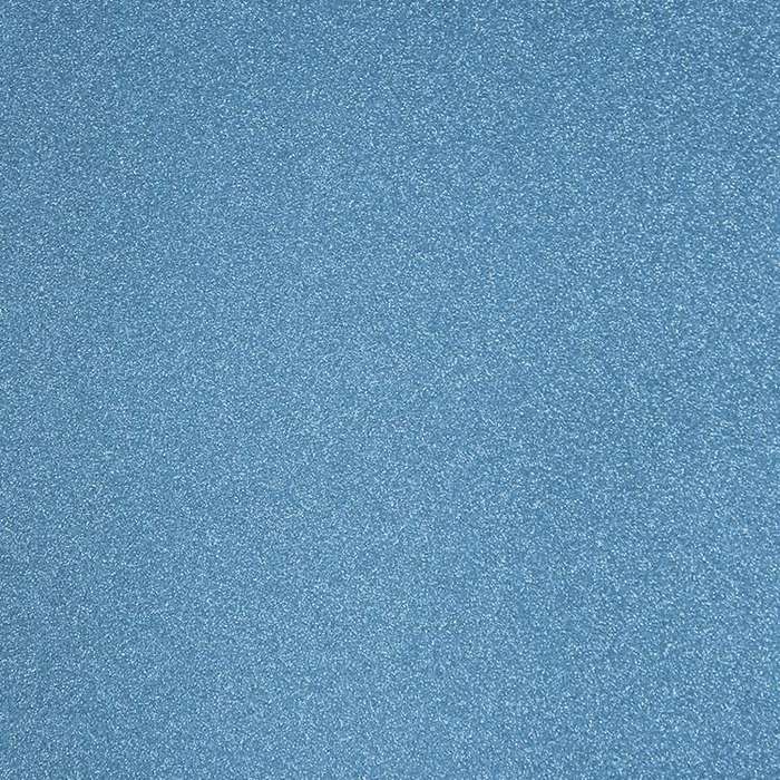 Glitter self adheisve craft sticker vinyl sheet Light Blue