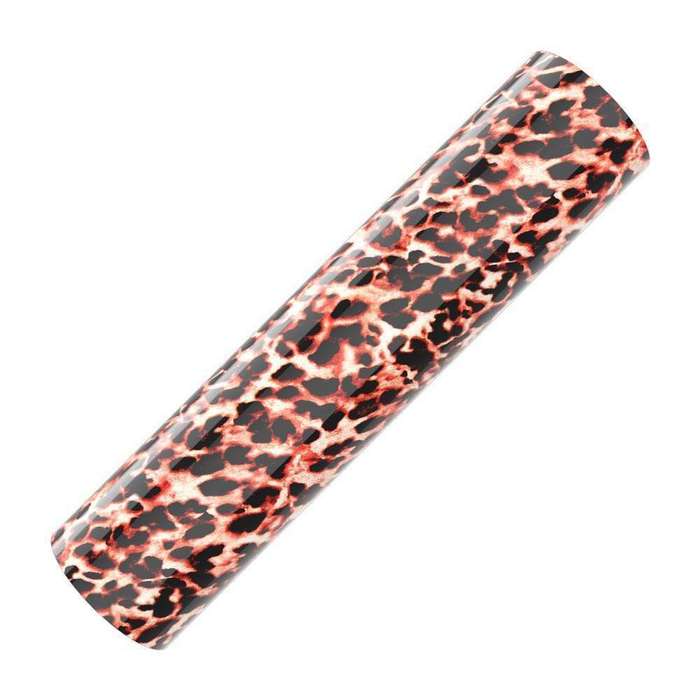 Leopard FlexVinyl - Pink Red