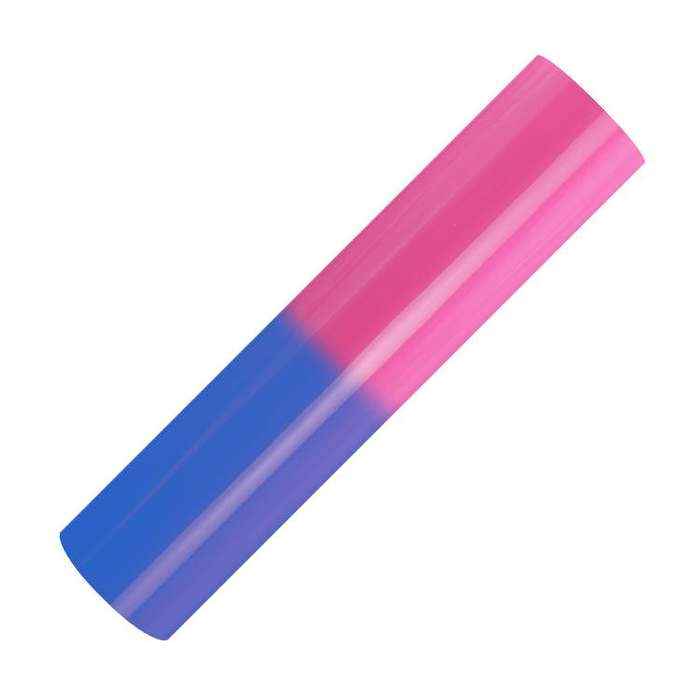 Cold Sensitive Self Adhesive Craft Sticker Vinyl - Pink/Blue