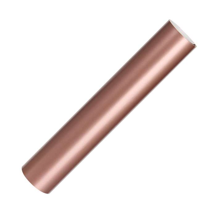 Glossy Rose Gold Adhesive Craft Sticker Vinyl