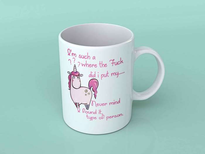 I'm such a where the fuck coffee mug