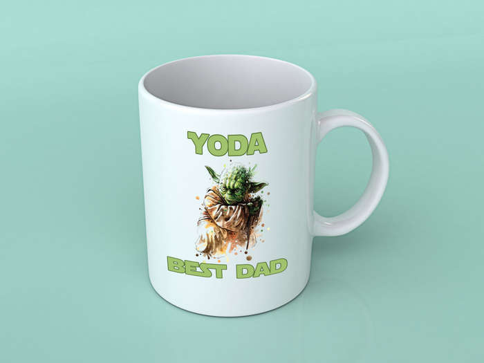 Yoda best dad coffee mug 2