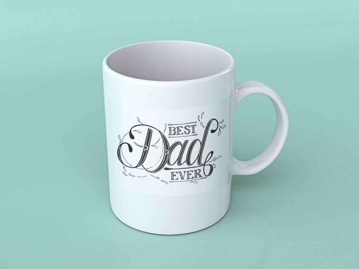 Best Dad ever coffee mug 1