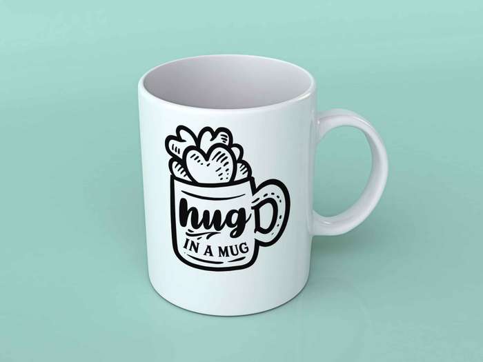 Hug in a mug Coffee mug