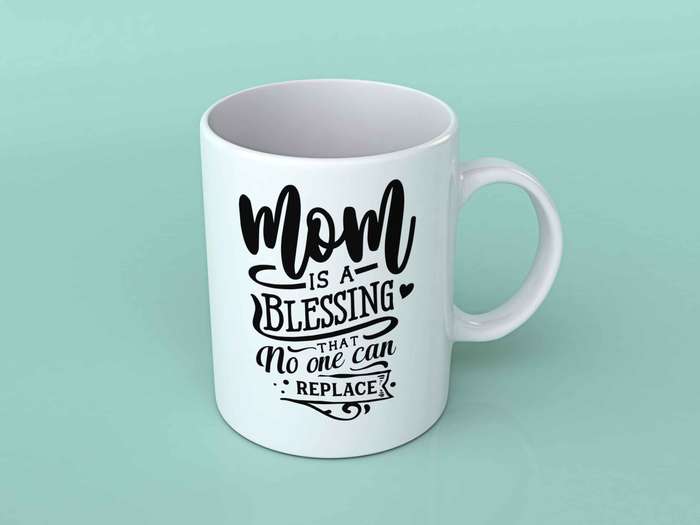 Mom is a Blessing Coffee mug