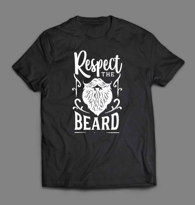 Respect the beard T-shirt