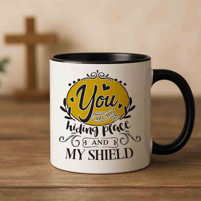 You are my Hiding place coffee mug