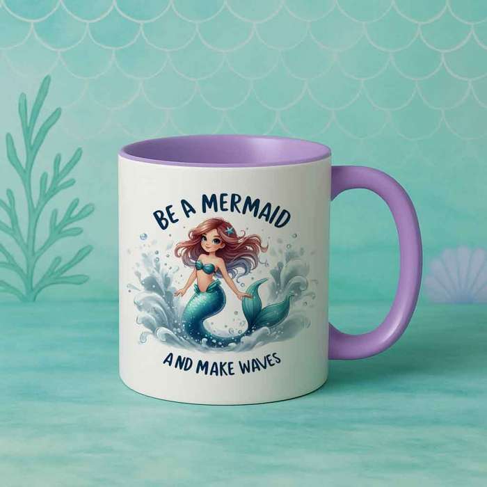 Mermaid Mug  Be a Mermaid and Make Waves
