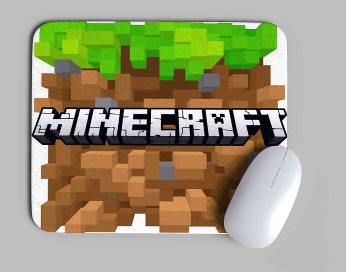 Minecraft mouse pad design 1