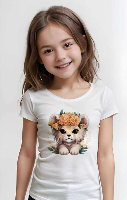 Baby Lion unisex T-shirt Girl