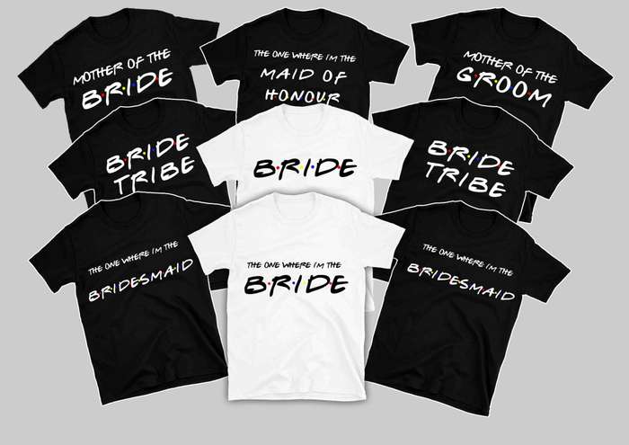 Friends Bride tribe T-shirt