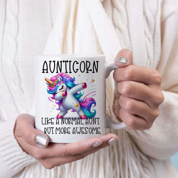 Aunticorn coffee mug 2