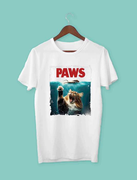 Paws cat and mouse T-shirt