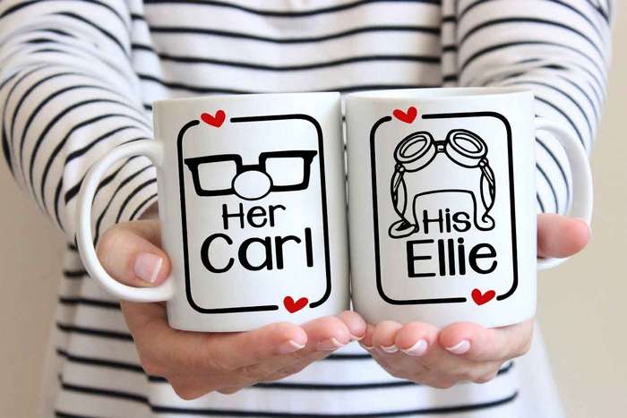Her Carl His Ellie Coffee mug