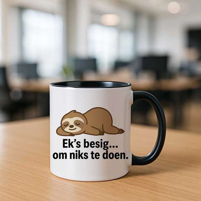 Ek is moeg. Vir alles