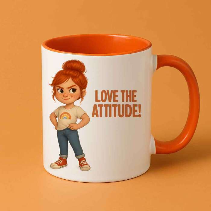 Little Boss  Love the Attitude Mug