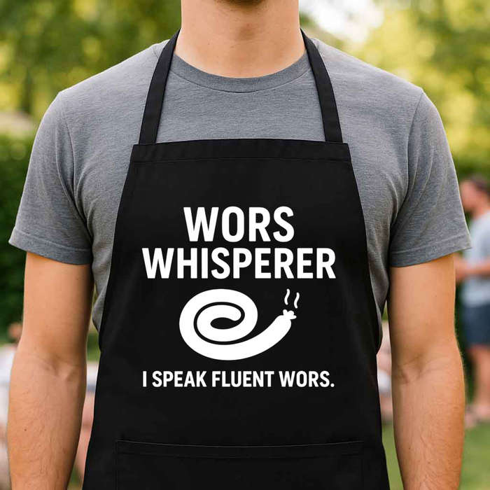 Braai Apron  Wors Whisperer | Funny South African Braai Gift