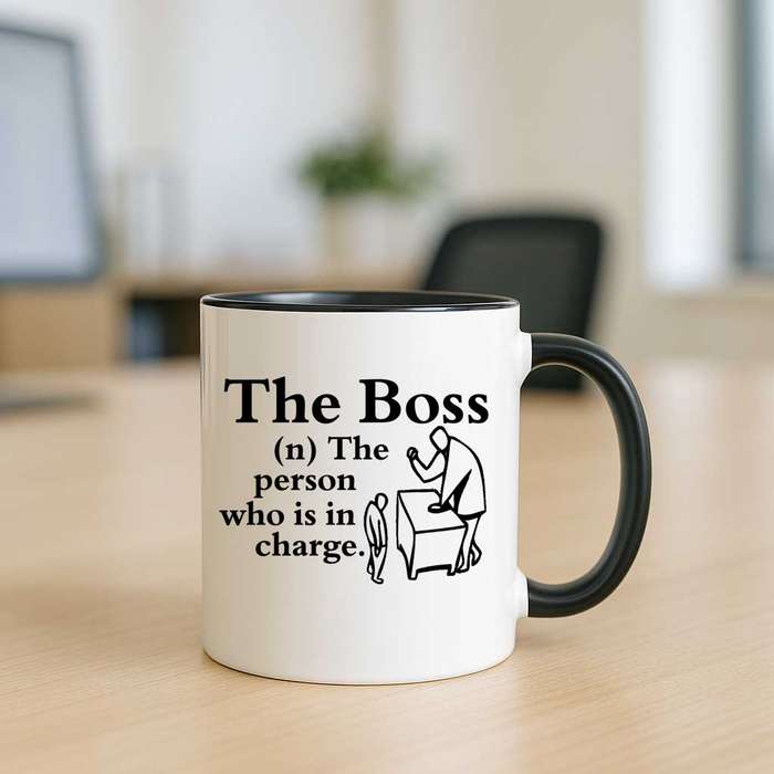Boss Mug  The Boss Definition | Funny Office Gift South Africa